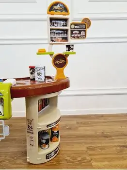 Large Supermarket with accessories საბავშვო ფუნქციური დახლი-მაღაზია, 5 image