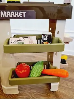 HOME Supermarket Green 109 საბავშვო ფუნქციური დახლი-მაღაზია, 4 image