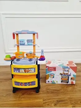Cooking Game Kitchen Set ფუნქციური საბავშვო სამზარეულო, 2 image