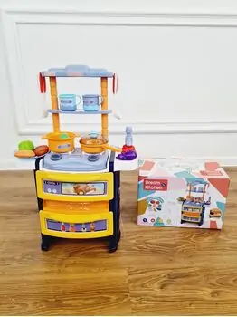 Cooking Game Kitchen Set ფუნქციური საბავშვო სამზარეულო, 4 image