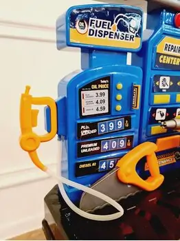 სათამაშო მანქანის შესაკეთებელი ფარეხი- Car Auto Service Station, 4 image