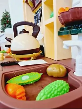 HOME KITCHEN COOKING SET ფუნქციური საბავშვო სამზარეულო, 6 image