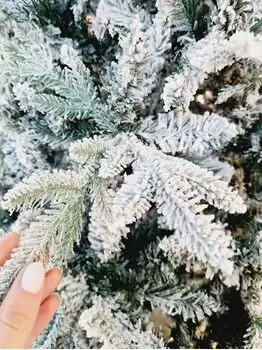 Snow-Covered Christmas Tree დათოვლილი საახალწლო ნაძვის ხე 240 სმ (OT744), 4 image