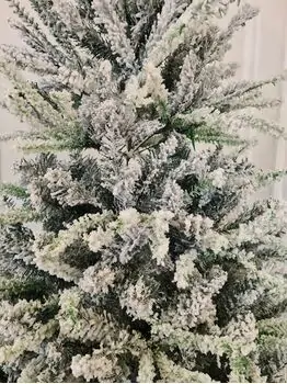Snow-Covered Christmas Tree  დათოვლილი საახალწლო ნაძვის ხე 180 სმ (OT716), 4 image