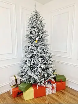 Snow-Covered Christmas Tree დათოვლილი საახალწლო ნაძვის ხე 240 სმ (OT744), 3 image