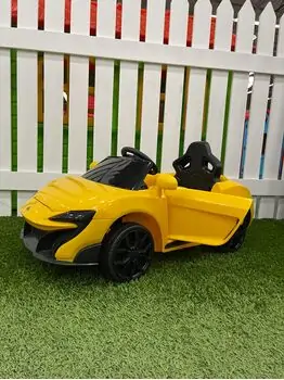 Mclaren V6 Yellow - საბავშვო ელექტრო მანქანა, 6 image