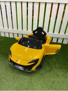 Mclaren V6 Yellow - საბავშვო ელექტრო მანქანა, 5 image