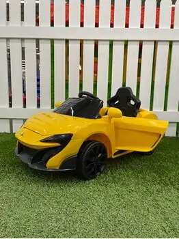 Mclaren V6 Yellow - საბავშვო ელექტრო მანქანა, 8 image