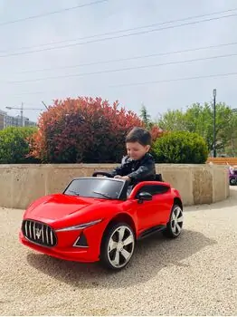 Maserati For Kids Red - საბავშვო ელექტრო მანქანა, 9 image