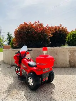 Kids Moto Red - საბავშვო ელექტრო მოტოციკლი, 5 image