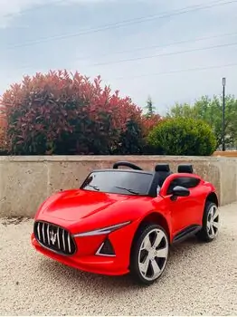 Maserati For Kids Red - საბავშვო ელექტრო მანქანა, 12 image