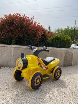 UJ Toys Buddy Yellow - საბავშვო კვადროციკლი, 3 image
