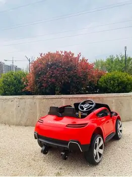 Maserati For Kids Red - საბავშვო ელექტრო მანქანა, 16 image