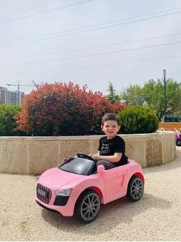Audi Elegance Pink - საბავშვო ელექტრო მანქანა, 8 image