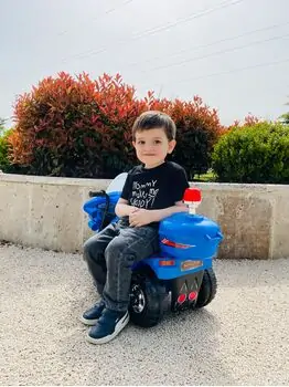 Kids Moto Blue - საბავშვო ელექტრო მოტოციკლი, 6 image