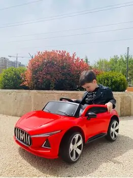 Maserati For Kids Red - საბავშვო ელექტრო მანქანა, 5 image