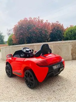 Mclaren V6 Red - საბავშვო ელექტრო მანქანა, 12 image