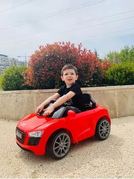 Audi Elegance Red - საბავშვო ელექტრო მანქანა, 15 image