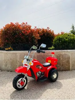 Moto For Kids Red - საბავშვო ელექტრო მოტოციკლი, 3 image