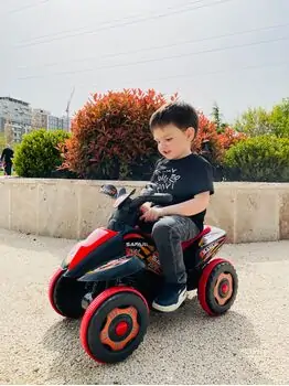 UJ Toys Safari Black - საბავშვო კვადროციკლი, 7 image
