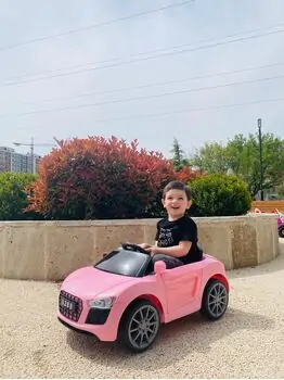 Audi Elegance Pink - საბავშვო ელექტრო მანქანა, 7 image