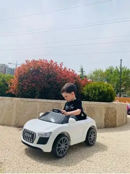 Audi Elegance White - საბავშვო ელექტრო მანქანა, 9 image