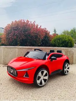 Maserati For Kids Red - საბავშვო ელექტრო მანქანა, 11 image