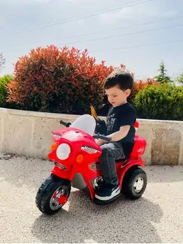 Kids Moto Red - საბავშვო ელექტრო მოტოციკლი, 3 image