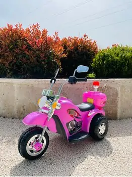 Moto For Kids Pink - საბავშვო ელექტრო მოტოციკლი, 2 image