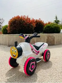 UJ Toys Buddy White - საბავშვო კვადროციკლი, 10 image
