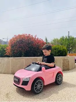Audi Elegance Pink - საბავშვო ელექტრო მანქანა, 9 image
