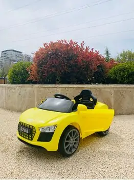Audi Elegance Yellow  - საბავშვო ელექტრო მანქანა, 16 image