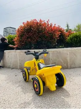 UJ Toys Ranger Yellow - საბავშვო კვადროციკლი, 11 image