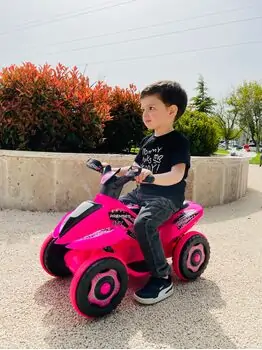 UJ Toys Safari Pink - საბავშვო კვადროციკლი, 5 image
