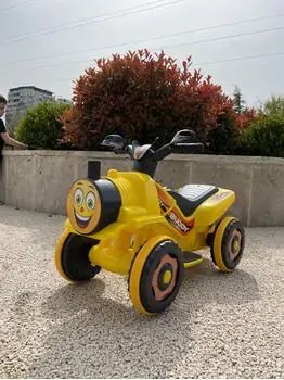 UJ Toys Buddy Yellow - საბავშვო კვადროციკლი, 2 image
