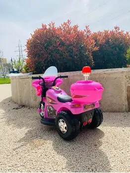 Kids Moto Pink - საბავშვო ელექტრო მოტოციკლი, 3 image