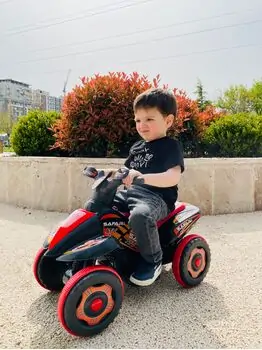 UJ Toys Safari Black - საბავშვო კვადროციკლი, 5 image