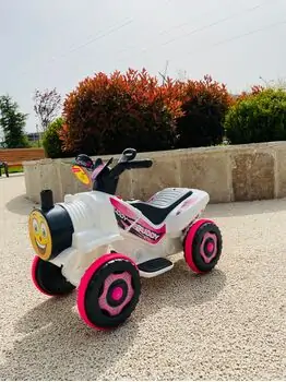 UJ Toys Buddy White - საბავშვო კვადროციკლი, 9 image