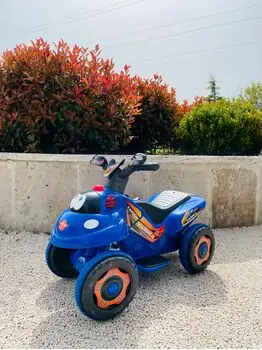 UJ Toys Karinca Blue - საბავშვო კვადროციკლი, 10 image