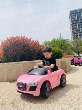 Audi Elegance Pink - საბავშვო ელექტრო მანქანა, 10 image