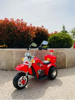 Moto For Kids Red - საბავშვო ელექტრო მოტოციკლი, 2 image