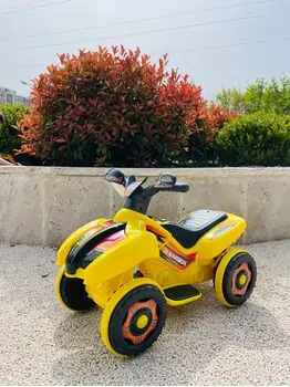 UJ Toys Ranger Yellow - საბავშვო კვადროციკლი, 10 image