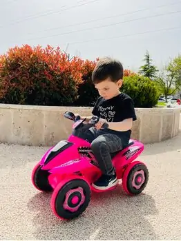UJ Toys Safari Pink - საბავშვო კვადროციკლი, 6 image