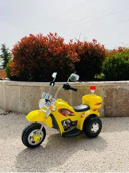 Moto For Kids Yellow - საბავშვო ელექტრო მოტოციკლი, 4 image