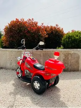 Moto For Kids Red - საბავშვო ელექტრო მოტოციკლი, 6 image