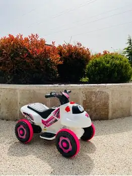 UJ Toys Karinca White - საბავშვო კვადროციკლი, 11 image