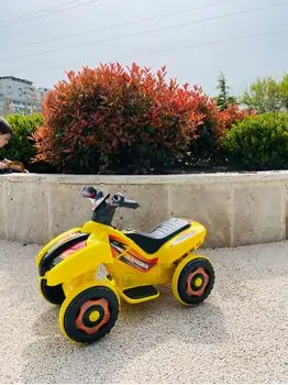 UJ Toys Ranger Yellow - საბავშვო კვადროციკლი, 9 image