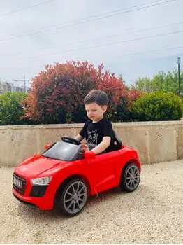 Audi Elegance Red - საბავშვო ელექტრო მანქანა, 11 image