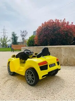 Audi Elegance Yellow  - საბავშვო ელექტრო მანქანა, 18 image