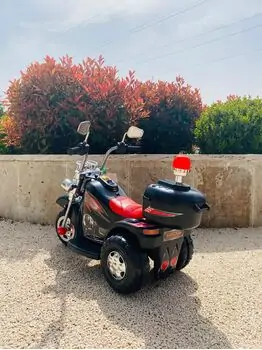 Moto For Kids Black - საბავშვო ელექტრო მოტოციკლი, 2 image